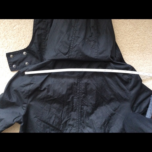 Black utility coat - Picture 6 of 7